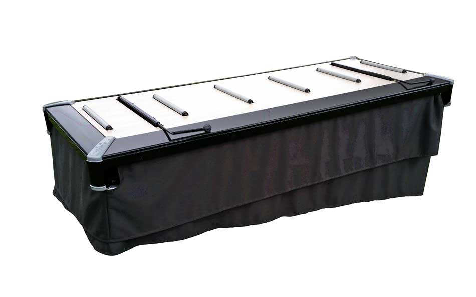 Illustratie NOVUM Baarwagen Antraciet