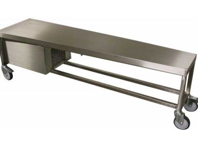 Verrijdbare koeltafel